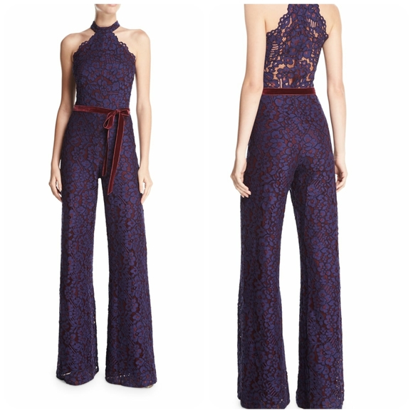 Alexis Pants - ALEXIS Maylina Sleeveless Lace Jumpsuit